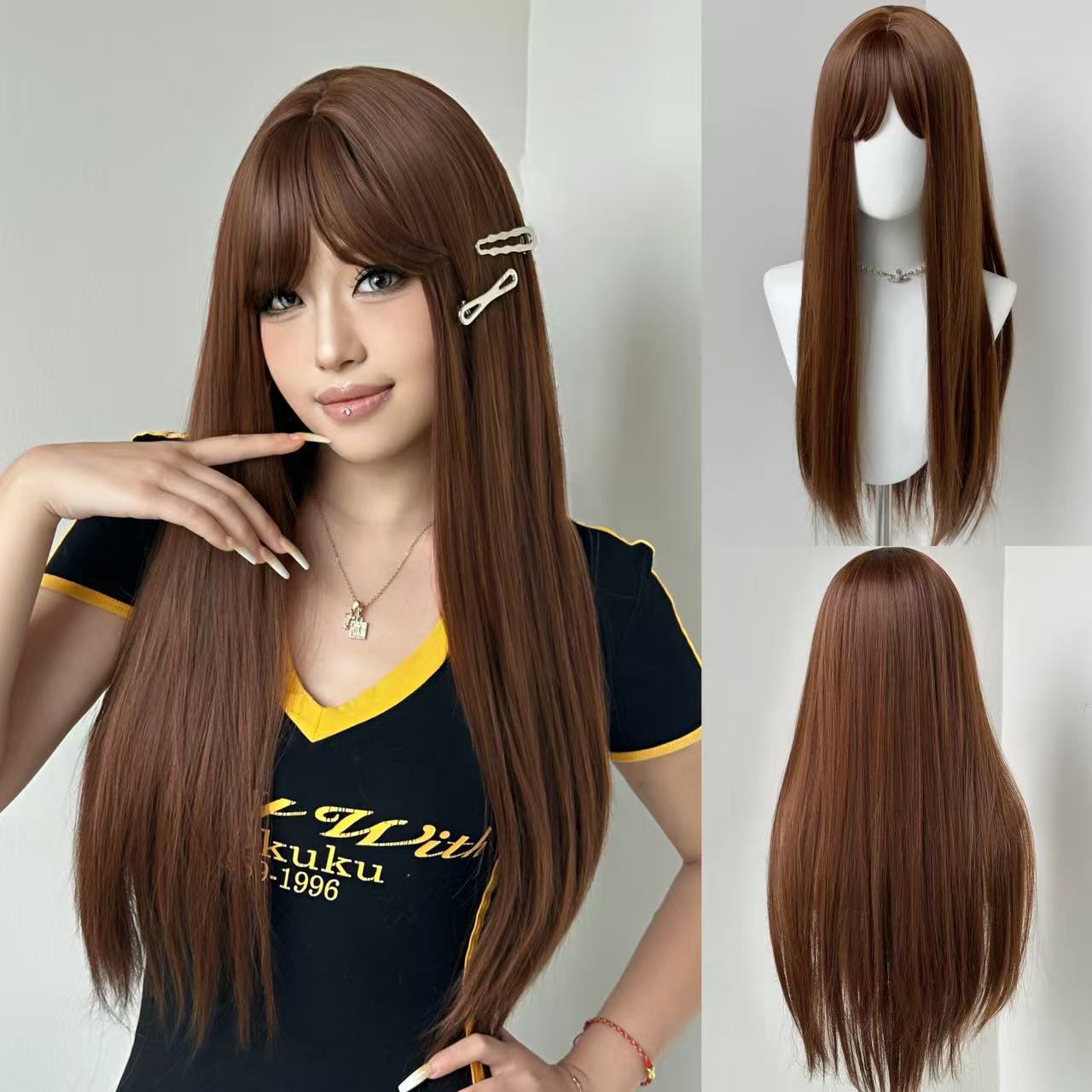 38 Inch Body Wave Human Hair Wig