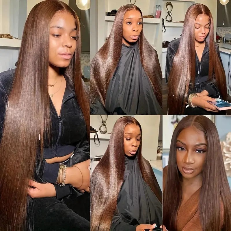 Silky Straight HD Lace Wig – Natural Luxury Look ✨