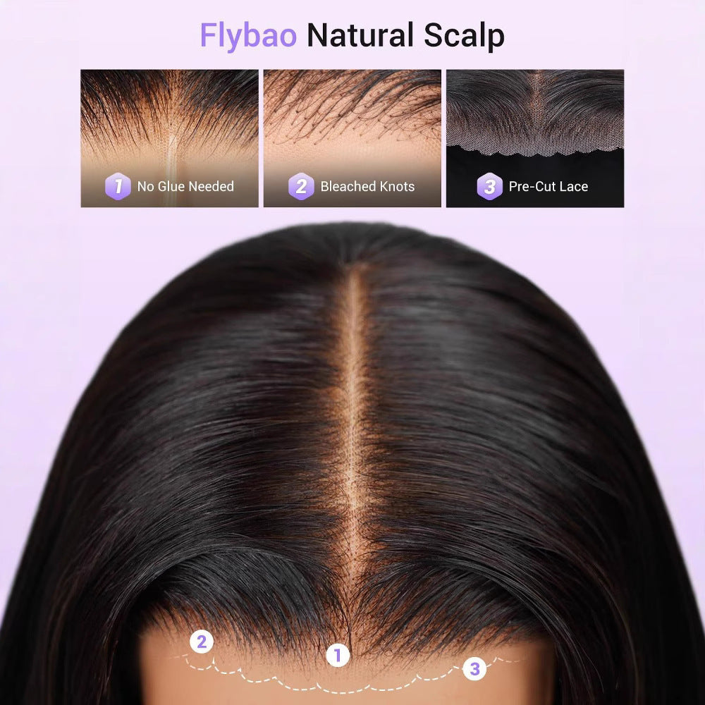 Silky Straight HD Lace Wig – Natural Luxury Look ✨