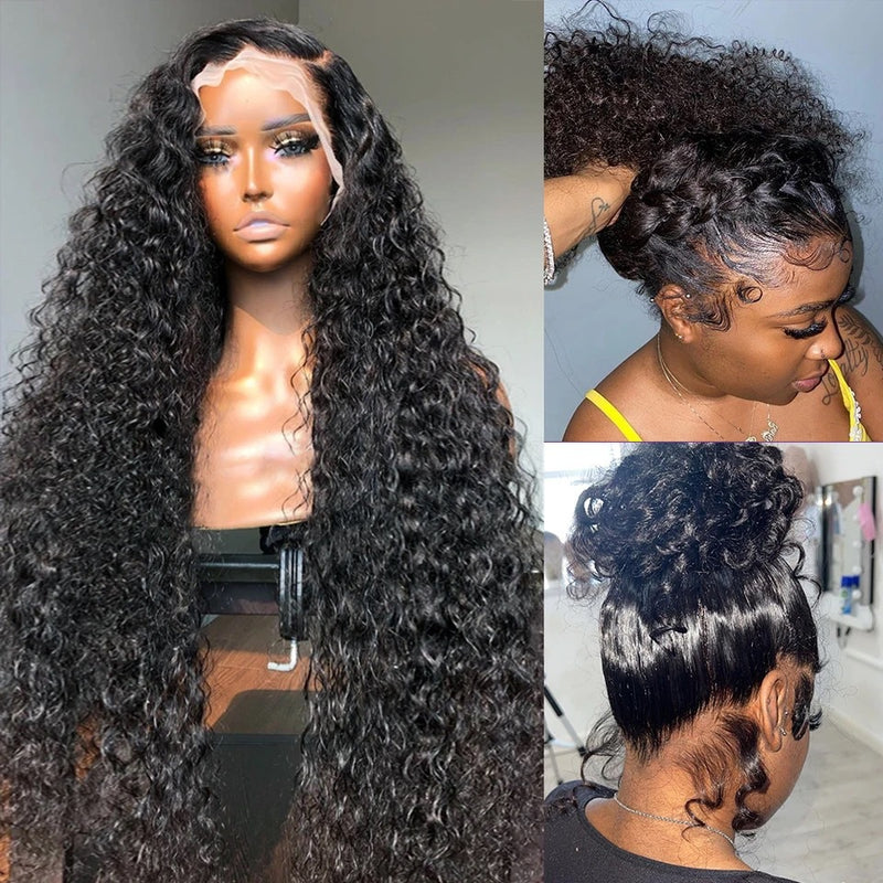 Lace Front Curly Human Hair Wig