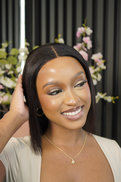 Brazilian Lace Front Wig Glueless - Straight - 10"