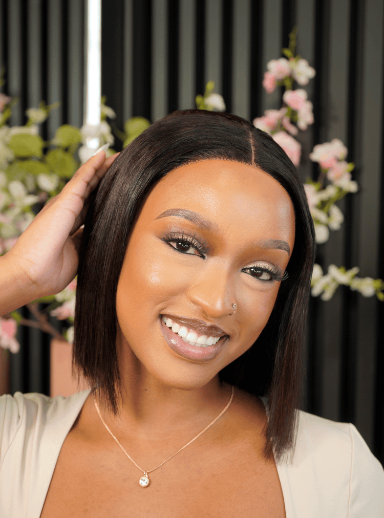 Brazilian Lace Front Wig Glueless - Straight - 10"