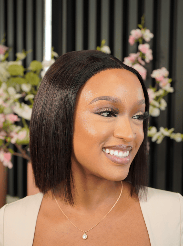 Brazilian Lace Front Wig Glueless - Straight - 10"