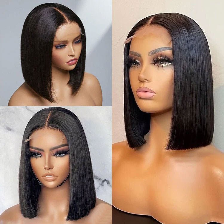 ReadytoGo Glueless 4x4 Lace Closure Bob Straight Wig